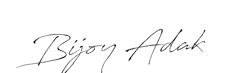 Antro_Vectra is a professional signature style that is perfect for those who want to add a touch of class to their signature. It is also a great choice for those who want to make their signature more unique. Get Bijoy Adak name to fancy signature for free. Bijoy Adak signature style 6 images and pictures png