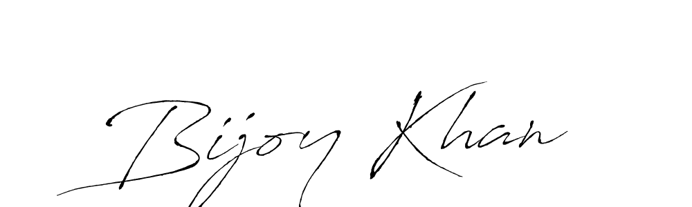 Create a beautiful signature design for name Bijoy Khan. With this signature (Antro_Vectra) fonts, you can make a handwritten signature for free. Bijoy Khan signature style 6 images and pictures png