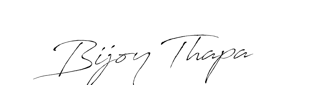 Use a signature maker to create a handwritten signature online. With this signature software, you can design (Antro_Vectra) your own signature for name Bijoy Thapa. Bijoy Thapa signature style 6 images and pictures png