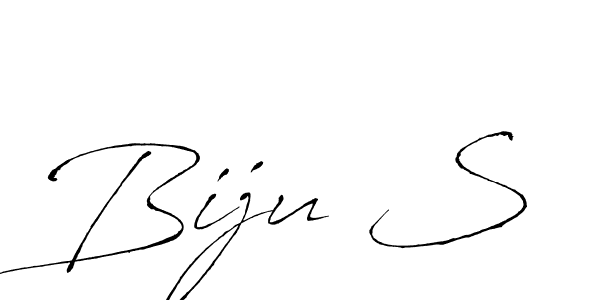 How to Draw Biju S signature style? Antro_Vectra is a latest design signature styles for name Biju S. Biju S signature style 6 images and pictures png