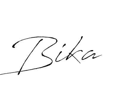 if you are searching for the best signature style for your name Bika. so please give up your signature search. here we have designed multiple signature styles  using Antro_Vectra. Bika signature style 6 images and pictures png
