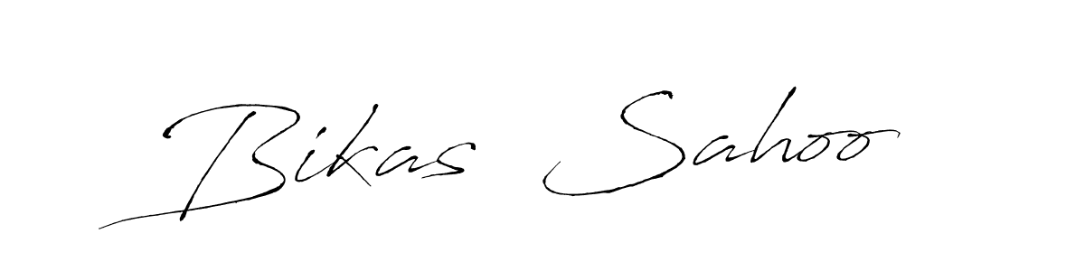 How to make Bikas  Sahoo name signature. Use Antro_Vectra style for creating short signs online. This is the latest handwritten sign. Bikas  Sahoo signature style 6 images and pictures png