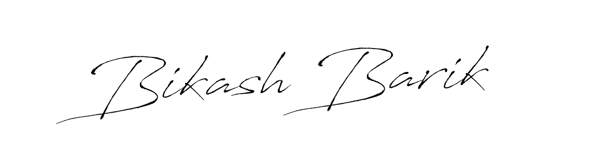 Make a beautiful signature design for name Bikash Barik. With this signature (Antro_Vectra) style, you can create a handwritten signature for free. Bikash Barik signature style 6 images and pictures png