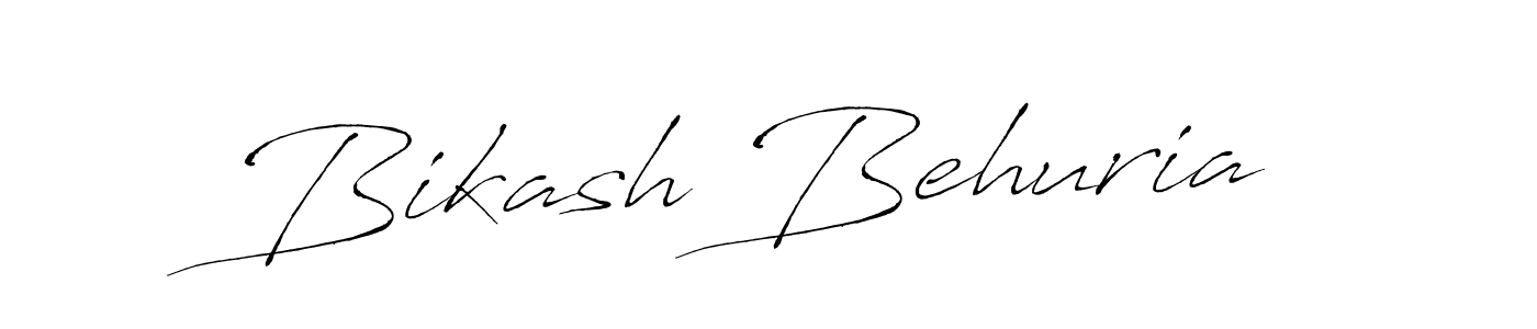 Antro_Vectra is a professional signature style that is perfect for those who want to add a touch of class to their signature. It is also a great choice for those who want to make their signature more unique. Get Bikash Behuria name to fancy signature for free. Bikash Behuria signature style 6 images and pictures png