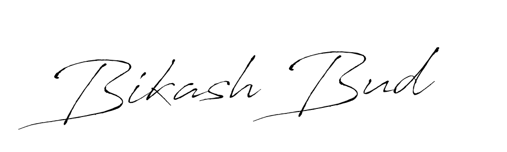 Design your own signature with our free online signature maker. With this signature software, you can create a handwritten (Antro_Vectra) signature for name Bikash Bud. Bikash Bud signature style 6 images and pictures png