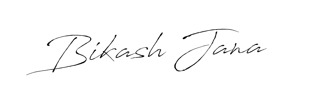 Make a beautiful signature design for name Bikash Jana. With this signature (Antro_Vectra) style, you can create a handwritten signature for free. Bikash Jana signature style 6 images and pictures png