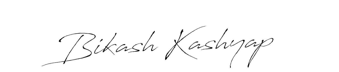 Antro_Vectra is a professional signature style that is perfect for those who want to add a touch of class to their signature. It is also a great choice for those who want to make their signature more unique. Get Bikash Kashyap name to fancy signature for free. Bikash Kashyap signature style 6 images and pictures png