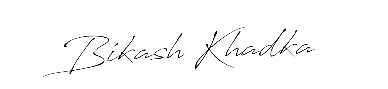 It looks lik you need a new signature style for name Bikash Khadka. Design unique handwritten (Antro_Vectra) signature with our free signature maker in just a few clicks. Bikash Khadka signature style 6 images and pictures png