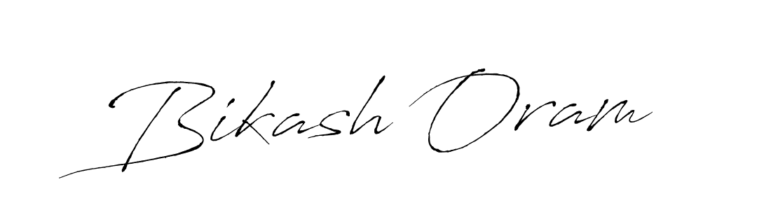 How to make Bikash Oram signature? Antro_Vectra is a professional autograph style. Create handwritten signature for Bikash Oram name. Bikash Oram signature style 6 images and pictures png