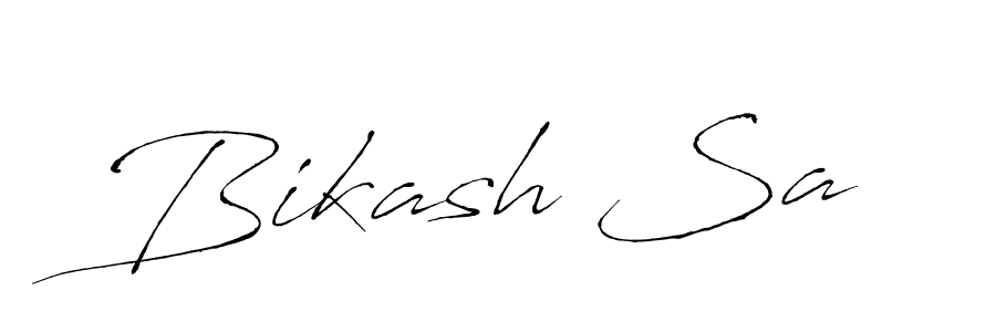 Also we have Bikash Sa name is the best signature style. Create professional handwritten signature collection using Antro_Vectra autograph style. Bikash Sa signature style 6 images and pictures png