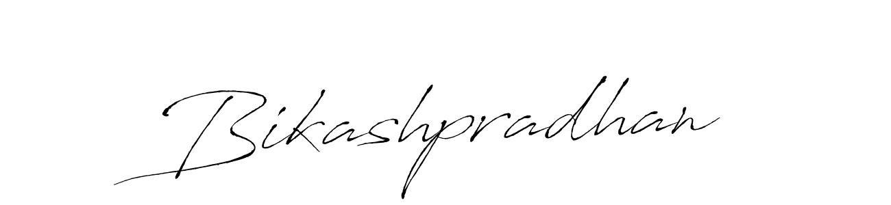 Make a beautiful signature design for name Bikashpradhan. With this signature (Antro_Vectra) style, you can create a handwritten signature for free. Bikashpradhan signature style 6 images and pictures png