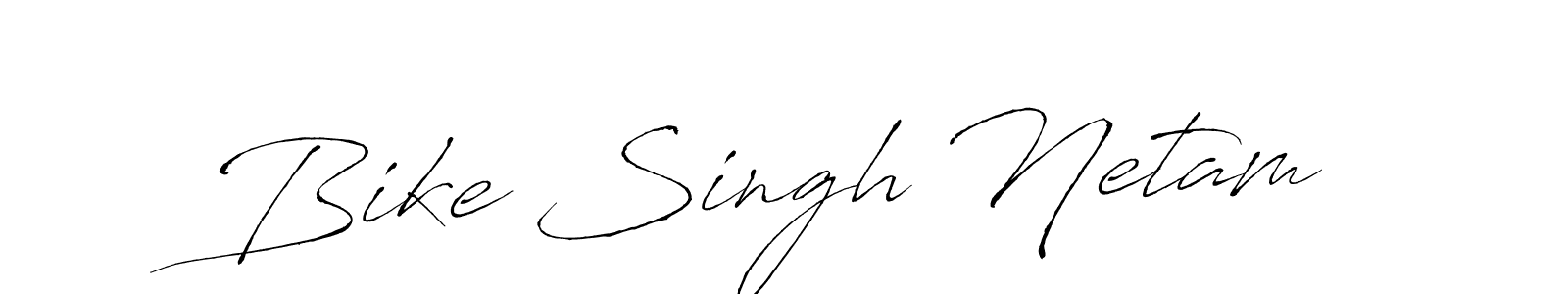 How to Draw Bike Singh Netam signature style? Antro_Vectra is a latest design signature styles for name Bike Singh Netam. Bike Singh Netam signature style 6 images and pictures png
