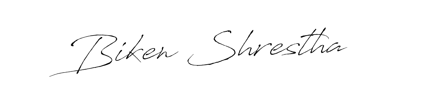 Similarly Antro_Vectra is the best handwritten signature design. Signature creator online .You can use it as an online autograph creator for name Biken Shrestha. Biken Shrestha signature style 6 images and pictures png