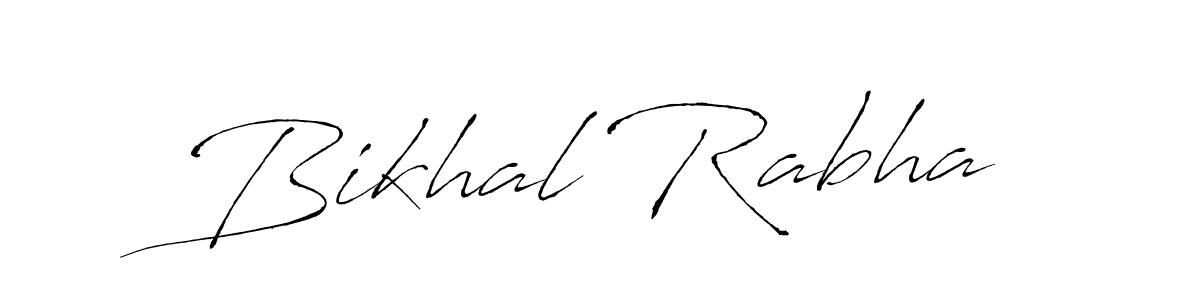 How to make Bikhal Rabha signature? Antro_Vectra is a professional autograph style. Create handwritten signature for Bikhal Rabha name. Bikhal Rabha signature style 6 images and pictures png