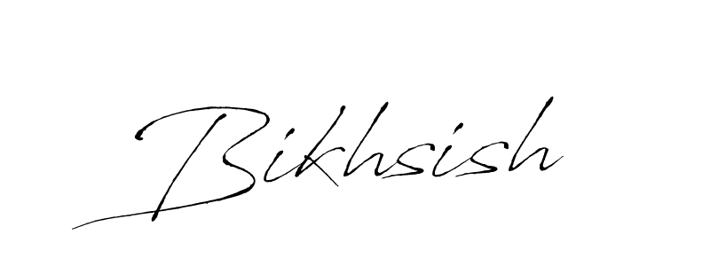 Create a beautiful signature design for name Bikhsish. With this signature (Antro_Vectra) fonts, you can make a handwritten signature for free. Bikhsish signature style 6 images and pictures png