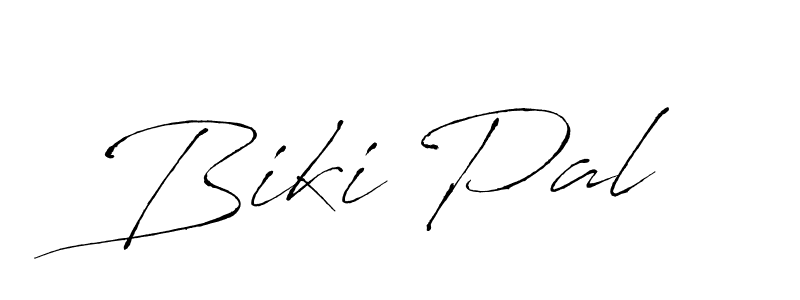 How to make Biki Pal signature? Antro_Vectra is a professional autograph style. Create handwritten signature for Biki Pal name. Biki Pal signature style 6 images and pictures png