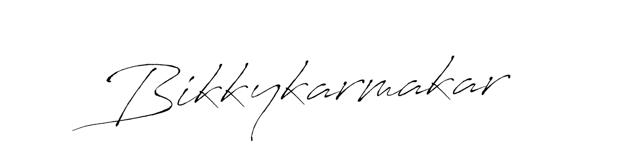 It looks lik you need a new signature style for name Bikkykarmakar. Design unique handwritten (Antro_Vectra) signature with our free signature maker in just a few clicks. Bikkykarmakar signature style 6 images and pictures png