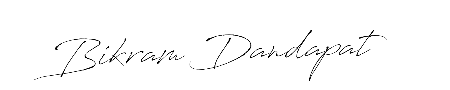 You should practise on your own different ways (Antro_Vectra) to write your name (Bikram Dandapat) in signature. don't let someone else do it for you. Bikram Dandapat signature style 6 images and pictures png