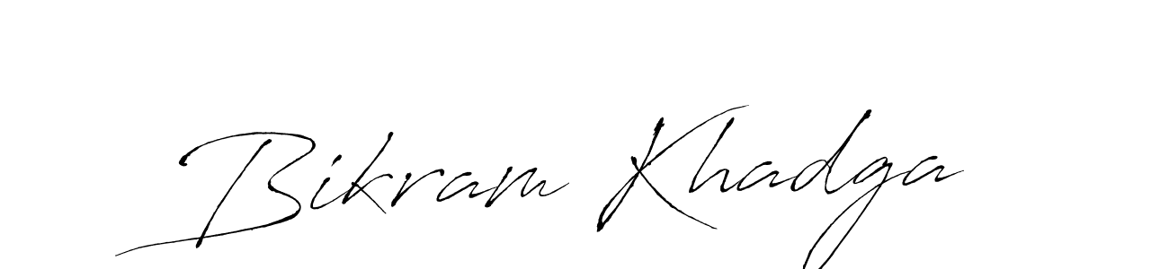 You should practise on your own different ways (Antro_Vectra) to write your name (Bikram Khadga) in signature. don't let someone else do it for you. Bikram Khadga signature style 6 images and pictures png