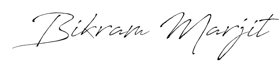 Transform the name Bikram Marjit into a signature masterpiece using Antro_Vectra font. Ideal for photographers, artists, and creators looking for watermarks. Bikram Marjit signature style 6 images and pictures png