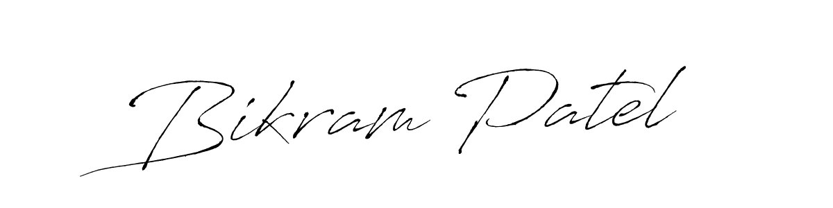 It looks lik you need a new signature style for name Bikram Patel. Design unique handwritten (Antro_Vectra) signature with our free signature maker in just a few clicks. Bikram Patel signature style 6 images and pictures png