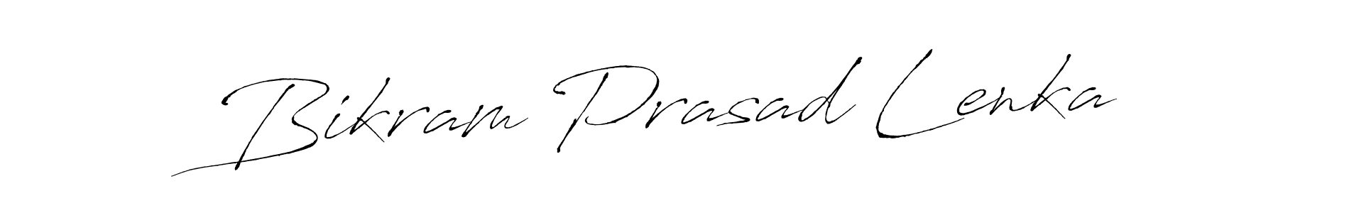 Use a signature maker to create a handwritten signature online. With this signature software, you can design (Antro_Vectra) your own signature for name Bikram Prasad Lenka. Bikram Prasad Lenka signature style 6 images and pictures png