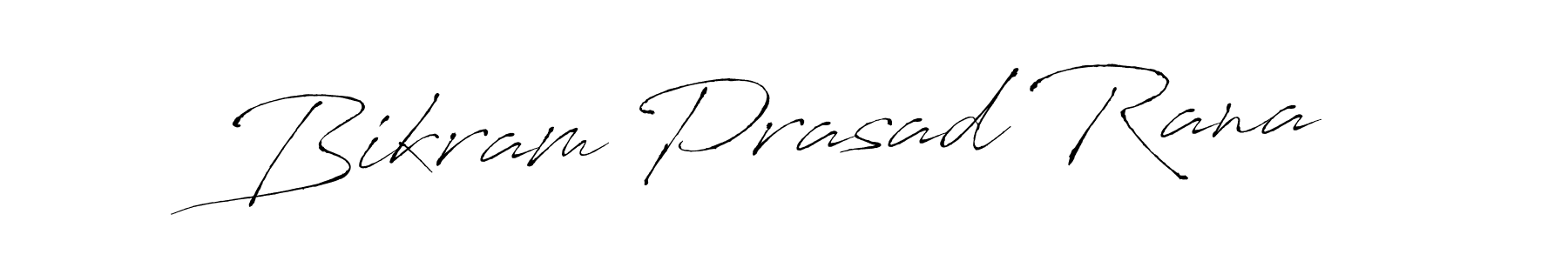 Bikram Prasad Rana stylish signature style. Best Handwritten Sign (Antro_Vectra) for my name. Handwritten Signature Collection Ideas for my name Bikram Prasad Rana. Bikram Prasad Rana signature style 6 images and pictures png