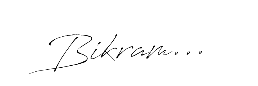 This is the best signature style for the Bikram... name. Also you like these signature font (Antro_Vectra). Mix name signature. Bikram... signature style 6 images and pictures png