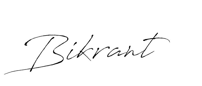 Make a short Bikrant signature style. Manage your documents anywhere anytime using Antro_Vectra. Create and add eSignatures, submit forms, share and send files easily. Bikrant signature style 6 images and pictures png