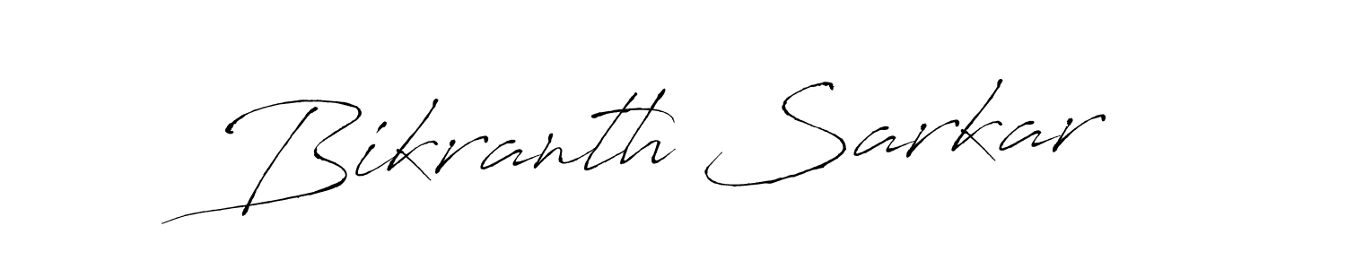 Antro_Vectra is a professional signature style that is perfect for those who want to add a touch of class to their signature. It is also a great choice for those who want to make their signature more unique. Get Bikranth Sarkar name to fancy signature for free. Bikranth Sarkar signature style 6 images and pictures png