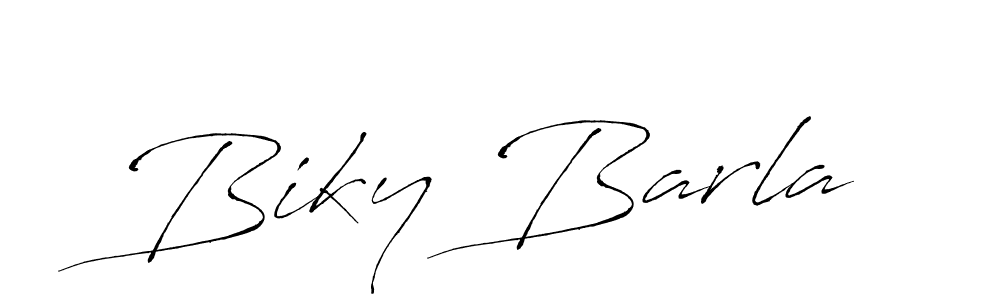 Use a signature maker to create a handwritten signature online. With this signature software, you can design (Antro_Vectra) your own signature for name Biky Barla. Biky Barla signature style 6 images and pictures png