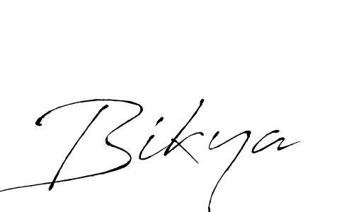 You should practise on your own different ways (Antro_Vectra) to write your name (Bikya) in signature. don't let someone else do it for you. Bikya signature style 6 images and pictures png