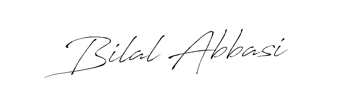 Create a beautiful signature design for name Bilal Abbasi. With this signature (Antro_Vectra) fonts, you can make a handwritten signature for free. Bilal Abbasi signature style 6 images and pictures png
