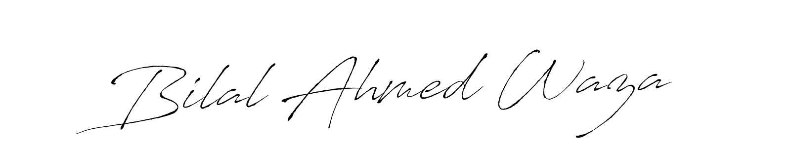 Antro_Vectra is a professional signature style that is perfect for those who want to add a touch of class to their signature. It is also a great choice for those who want to make their signature more unique. Get Bilal Ahmed Waza name to fancy signature for free. Bilal Ahmed Waza signature style 6 images and pictures png