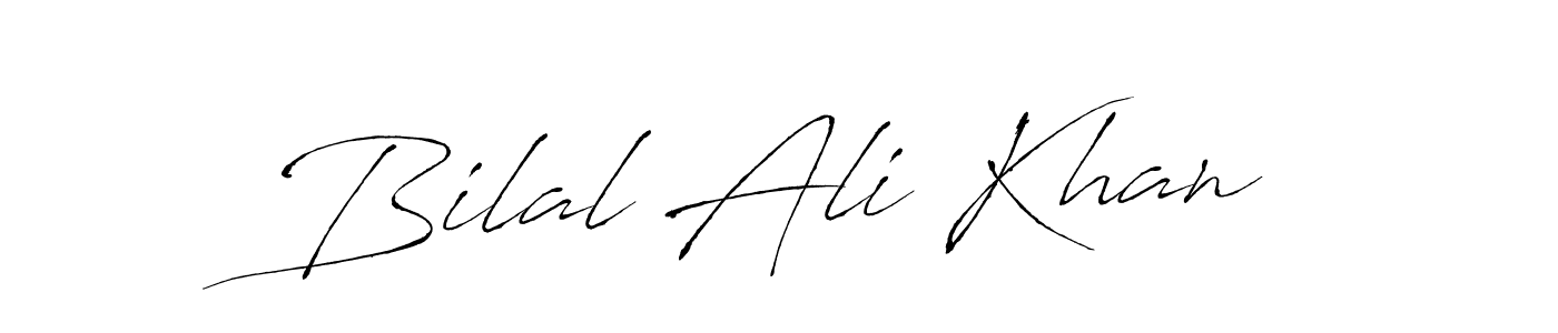 This is the best signature style for the Bilal Ali Khan name. Also you like these signature font (Antro_Vectra). Mix name signature. Bilal Ali Khan signature style 6 images and pictures png