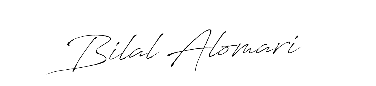 Similarly Antro_Vectra is the best handwritten signature design. Signature creator online .You can use it as an online autograph creator for name Bilal Alomari. Bilal Alomari signature style 6 images and pictures png