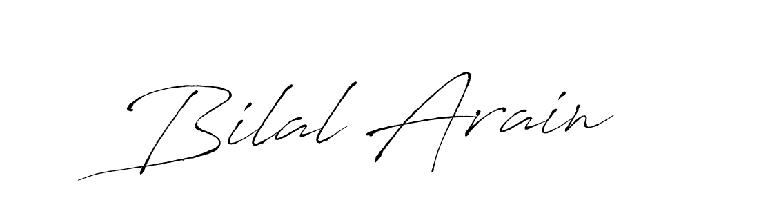 Once you've used our free online signature maker to create your best signature Antro_Vectra style, it's time to enjoy all of the benefits that Bilal Arain name signing documents. Bilal Arain signature style 6 images and pictures png