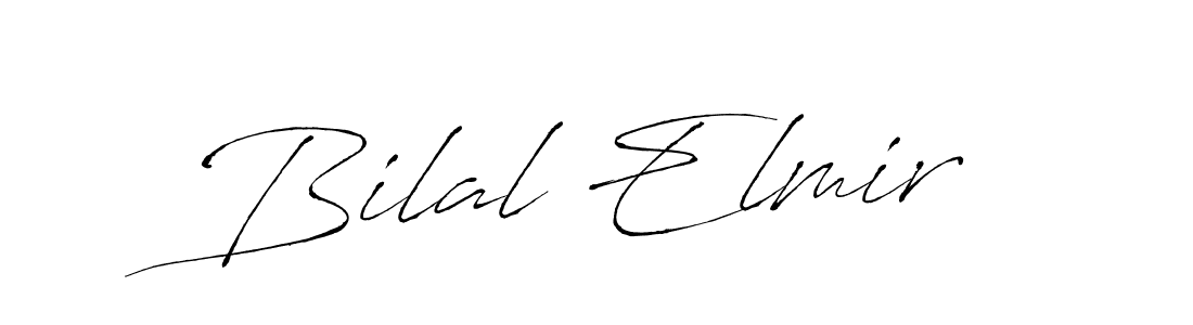 Also You can easily find your signature by using the search form. We will create Bilal Elmir name handwritten signature images for you free of cost using Antro_Vectra sign style. Bilal Elmir signature style 6 images and pictures png