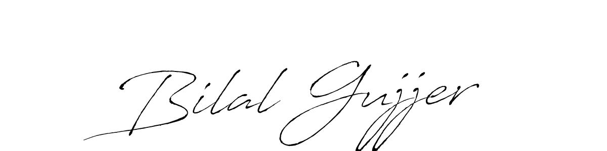 You should practise on your own different ways (Antro_Vectra) to write your name (Bilal Gujjer) in signature. don't let someone else do it for you. Bilal Gujjer signature style 6 images and pictures png
