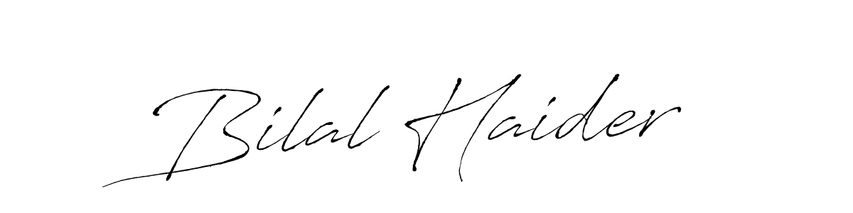 This is the best signature style for the Bilal Haider name. Also you like these signature font (Antro_Vectra). Mix name signature. Bilal Haider signature style 6 images and pictures png