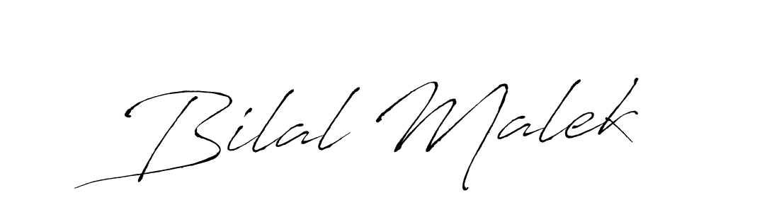 How to make Bilal Malek signature? Antro_Vectra is a professional autograph style. Create handwritten signature for Bilal Malek name. Bilal Malek signature style 6 images and pictures png