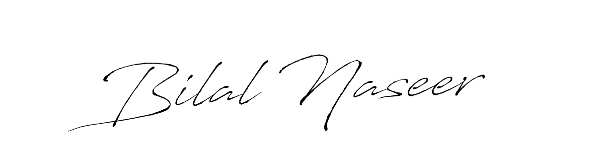 The best way (Antro_Vectra) to make a short signature is to pick only two or three words in your name. The name Bilal Naseer include a total of six letters. For converting this name. Bilal Naseer signature style 6 images and pictures png