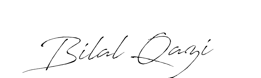Also You can easily find your signature by using the search form. We will create Bilal Qazi name handwritten signature images for you free of cost using Antro_Vectra sign style. Bilal Qazi signature style 6 images and pictures png