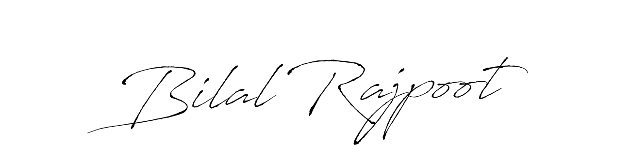 Antro_Vectra is a professional signature style that is perfect for those who want to add a touch of class to their signature. It is also a great choice for those who want to make their signature more unique. Get Bilal Rajpoot name to fancy signature for free. Bilal Rajpoot signature style 6 images and pictures png