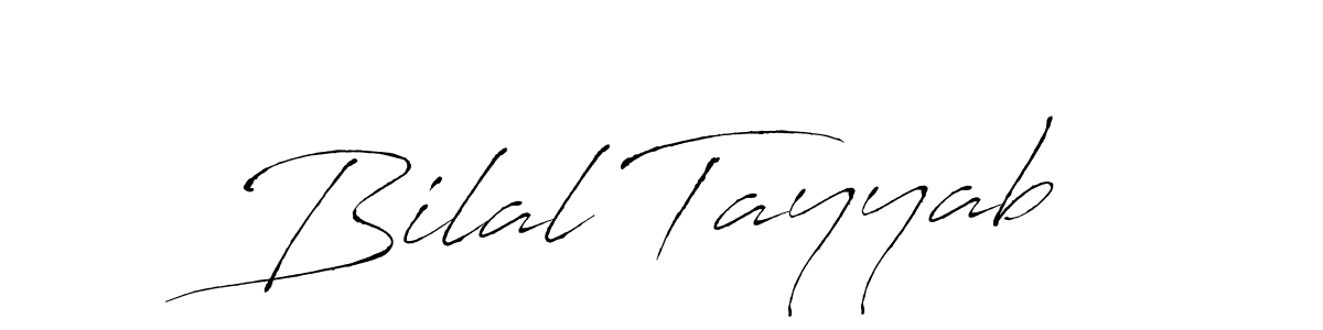 Also we have Bilal Tayyab name is the best signature style. Create professional handwritten signature collection using Antro_Vectra autograph style. Bilal Tayyab signature style 6 images and pictures png