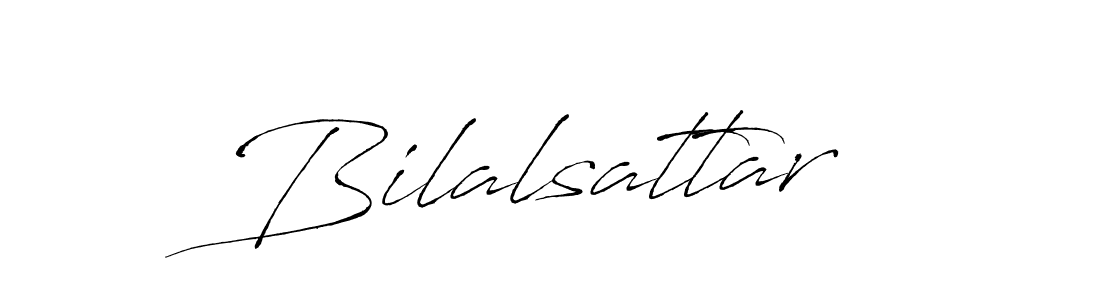 Design your own signature with our free online signature maker. With this signature software, you can create a handwritten (Antro_Vectra) signature for name Bilalsattar. Bilalsattar signature style 6 images and pictures png