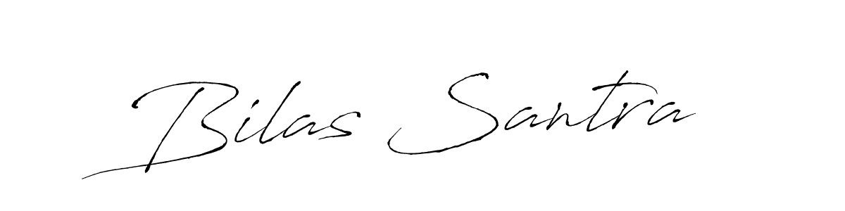 Make a beautiful signature design for name Bilas Santra. With this signature (Antro_Vectra) style, you can create a handwritten signature for free. Bilas Santra signature style 6 images and pictures png