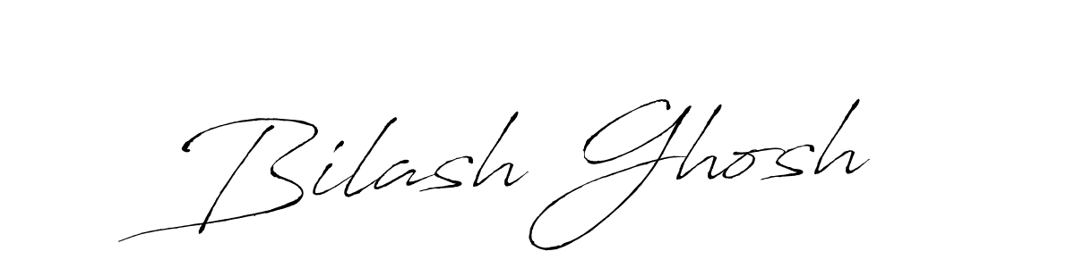 How to make Bilash Ghosh signature? Antro_Vectra is a professional autograph style. Create handwritten signature for Bilash Ghosh name. Bilash Ghosh signature style 6 images and pictures png