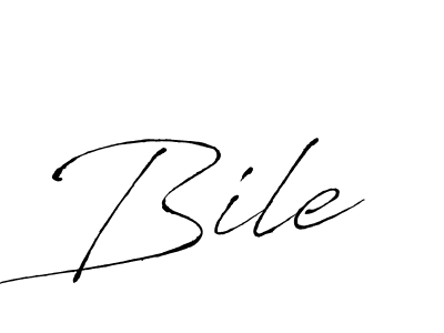 How to make Bile name signature. Use Antro_Vectra style for creating short signs online. This is the latest handwritten sign. Bile signature style 6 images and pictures png