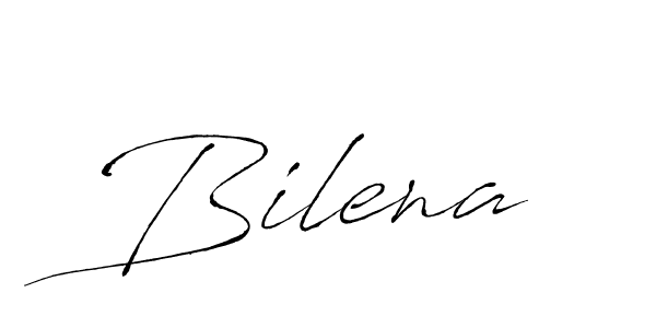 How to make Bilena signature? Antro_Vectra is a professional autograph style. Create handwritten signature for Bilena name. Bilena signature style 6 images and pictures png